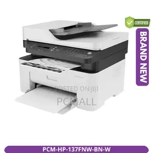 Hp Laser MFP 137fnw Brand New Wireless Printer