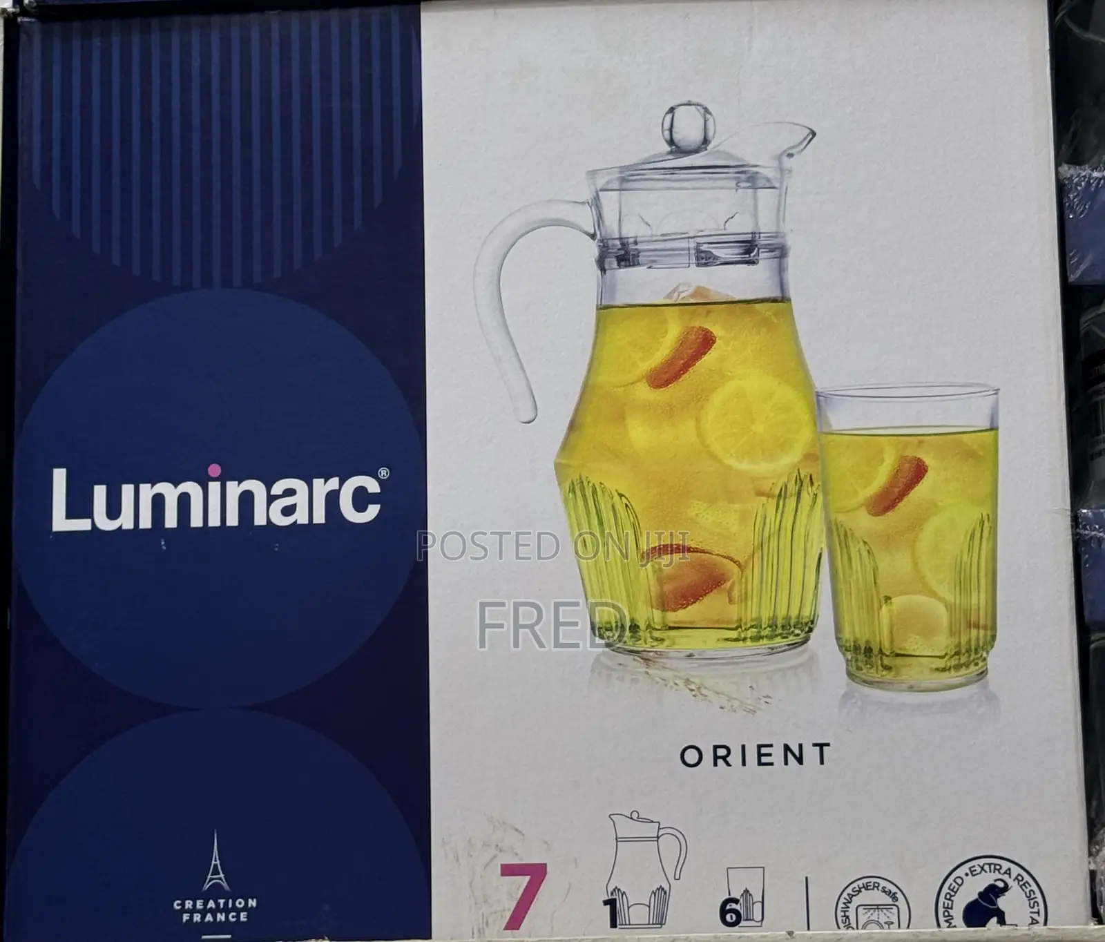 Luminarc Orient 7-Piece Glassware Set