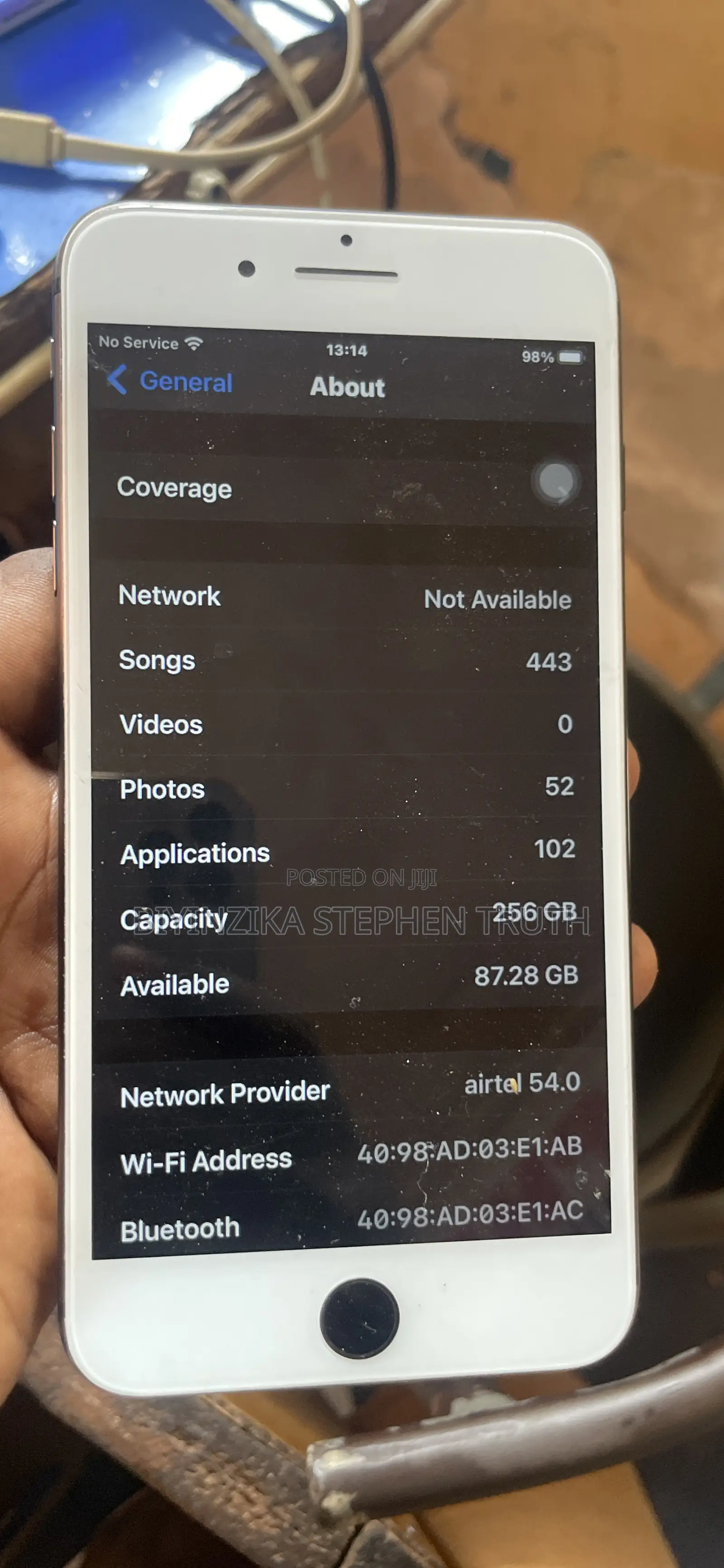 New Apple iPhone 8 Plus 256 GB Gray