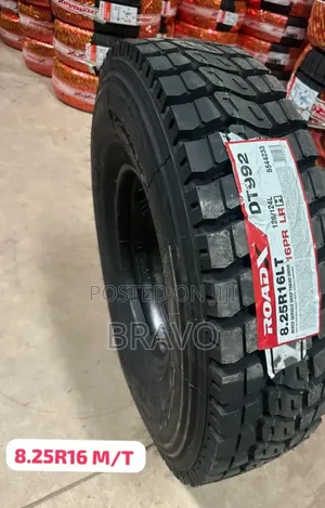 8.25r16 Lt 16 Ply Rated Tyre