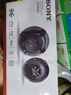 Sony 6" High Quality Sound Car Door Speakers With Mega Bass