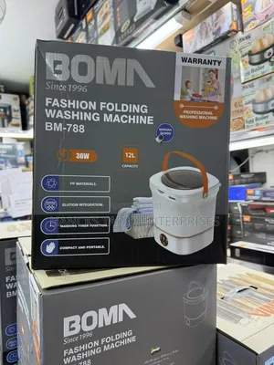 Boma 12l Fashion Folding Washing Machine (Model Bm-788)