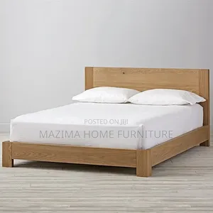 5x6 Hardwood Bed