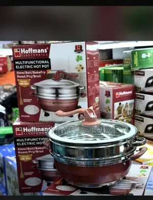 8l Electric Hot Pot – 1500w Cooker for Stewing, Frying Roasting