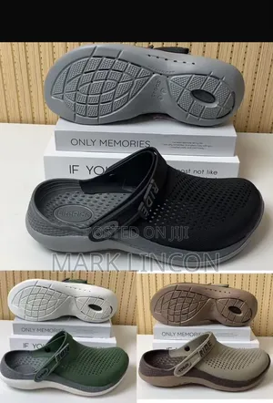 Original Classic Croc Literide 360 New Sandals Slippers - Black/Gray