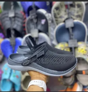Original Classic Croc Literide 360 New Sandals Slippers - Black/Gray