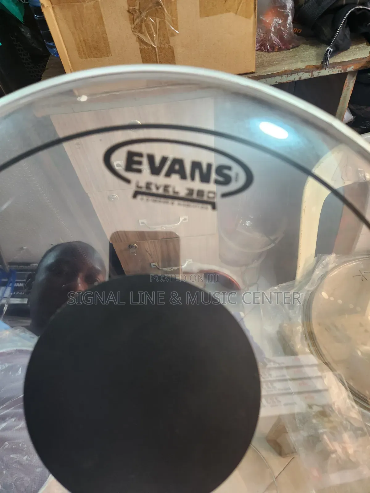 Snare Drum Skin Coted Top