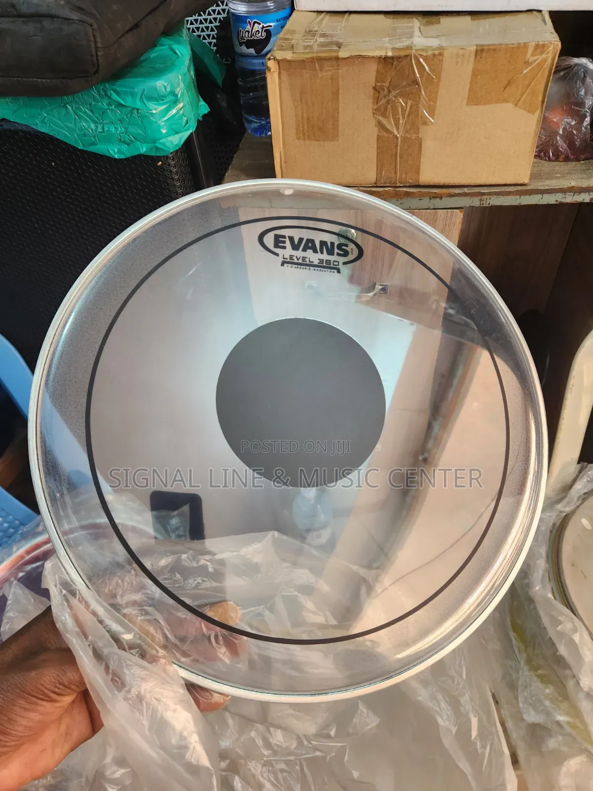 Snare Drum Skin Coted Top