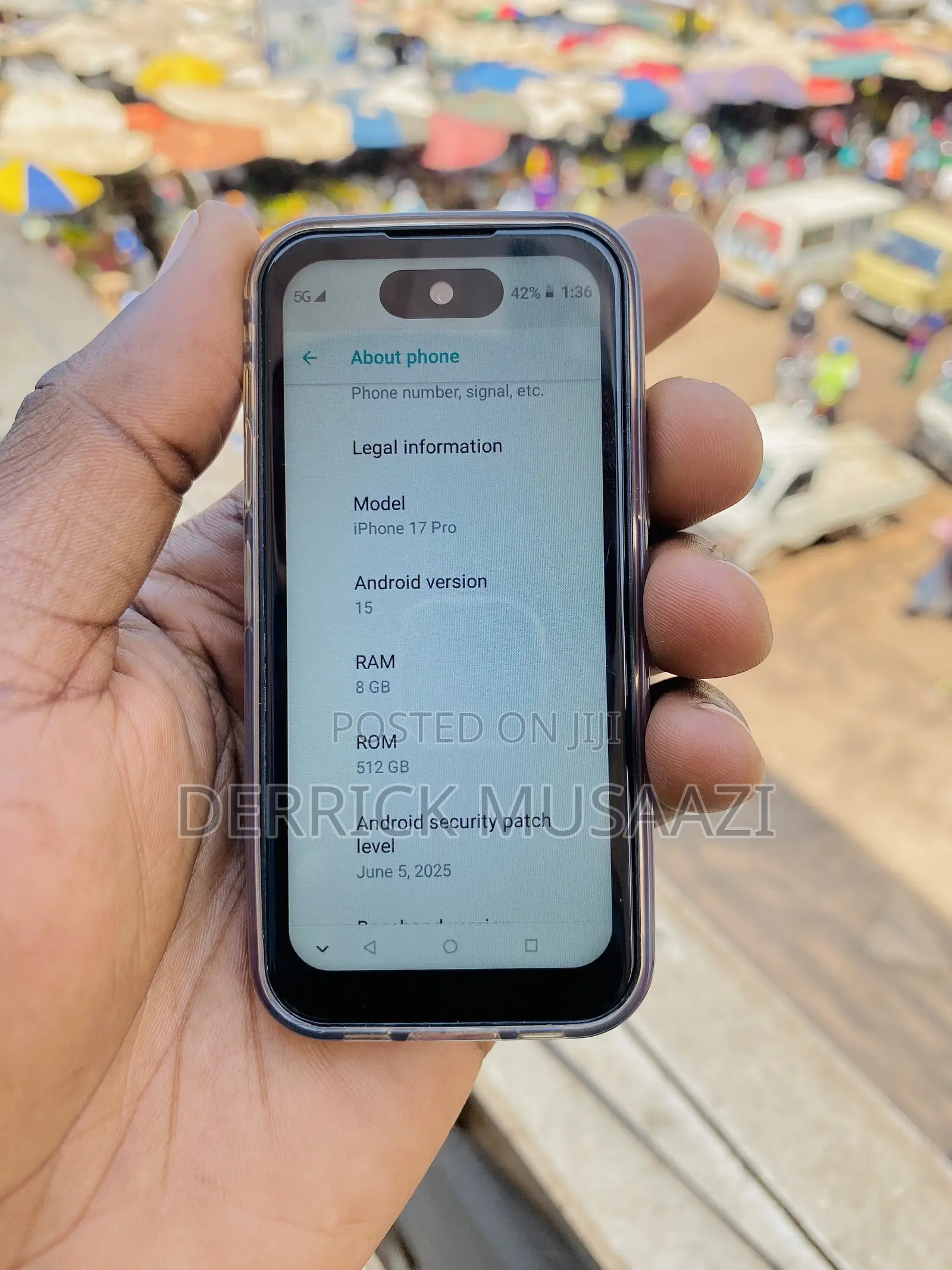 Mobile Phone 512 GB Black