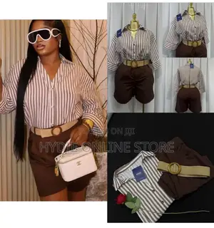 Coffee Brown Short Three-Piece