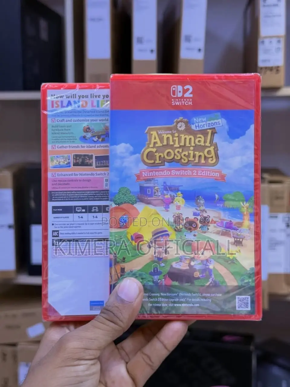 Animal Crossing Game for Nintendo Switch Consoles