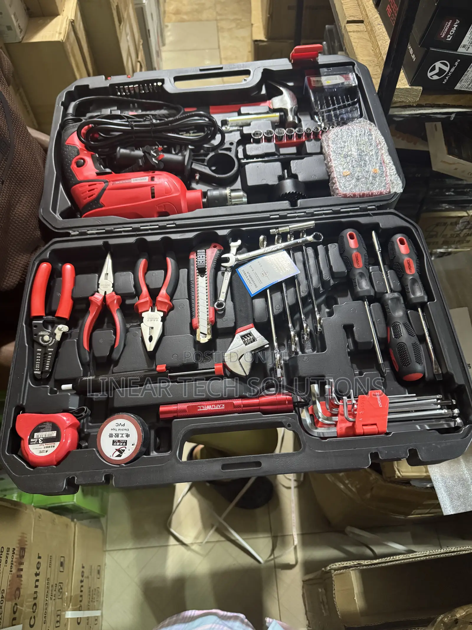 Kafuwell 72-Piece Tool Set