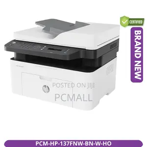 Hp Laser MFP 137fnw Brand New Wireless Printer – Home