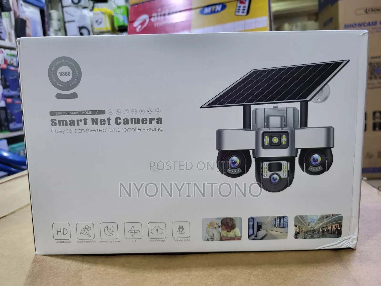 3lens,3screen Smart Advanced Wireless Camera 3 Controllable Camera