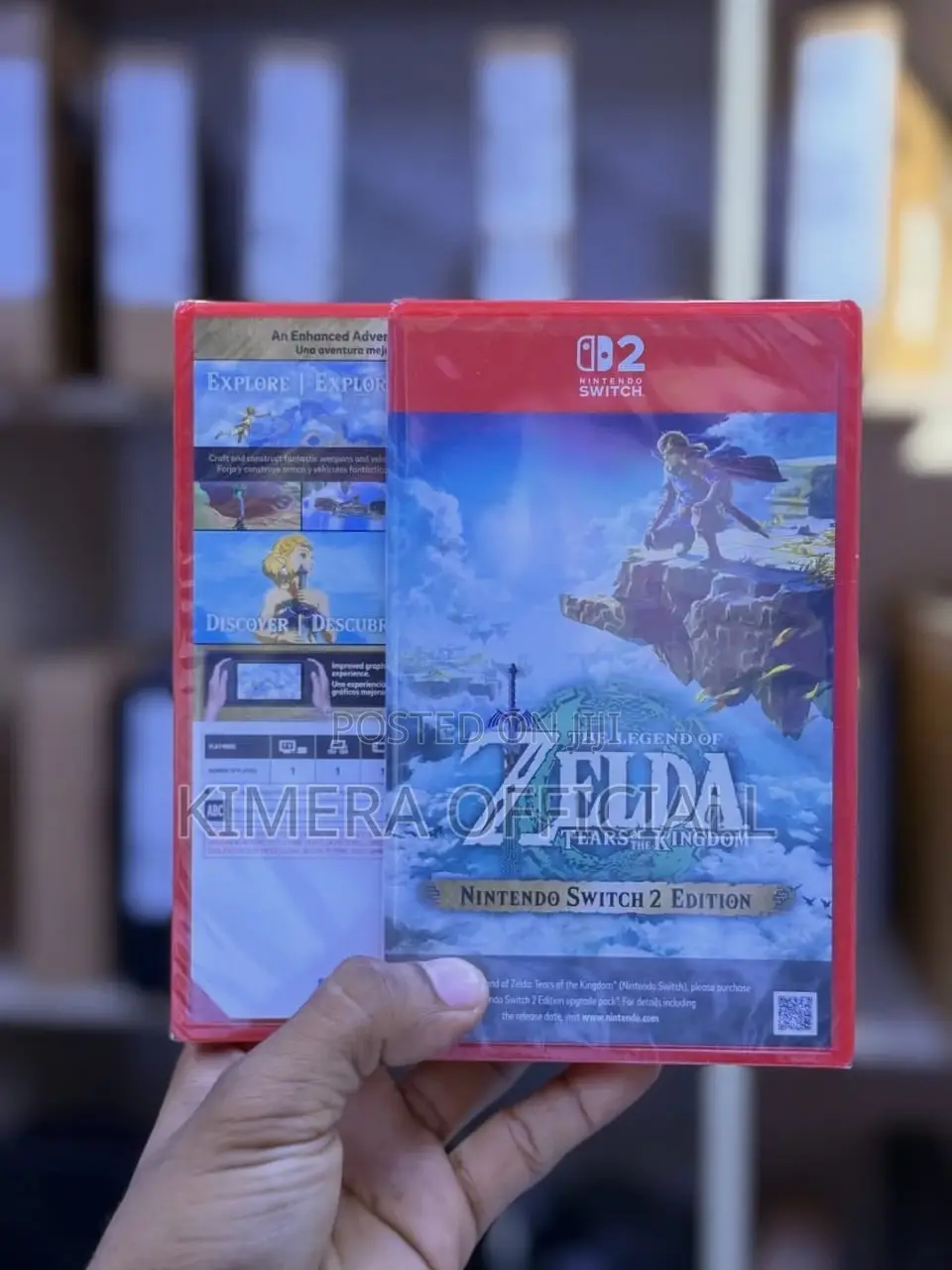 The Legend of Zelda Tears of the Kingdom Game for Nintendo Switch