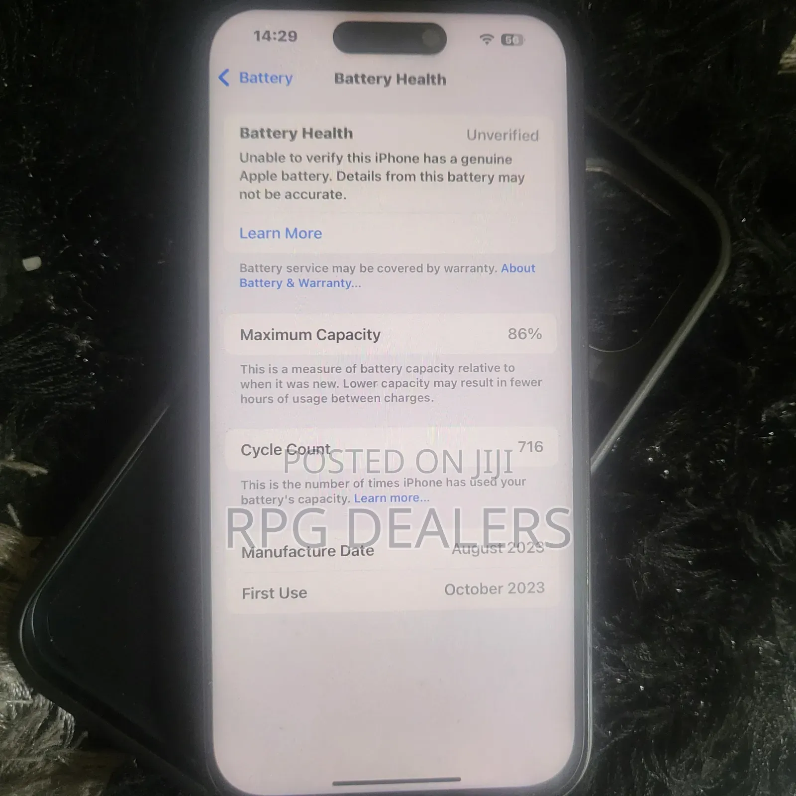 Apple iPhone 15 128 GB Black