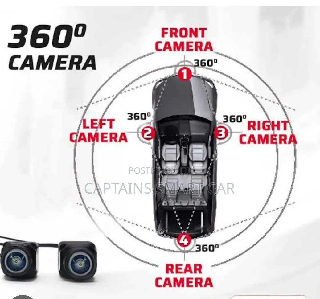 Car Android Radio With 360 Degrees Cameras Supported by All Cars