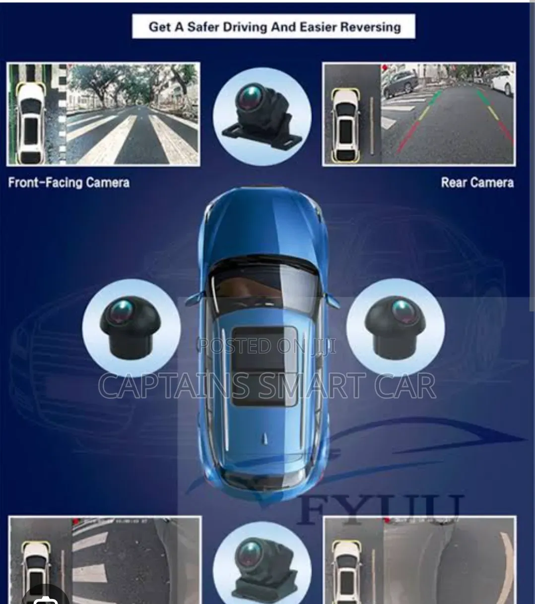 Car Android Radio With 360 Degrees Cameras Supported by All Cars