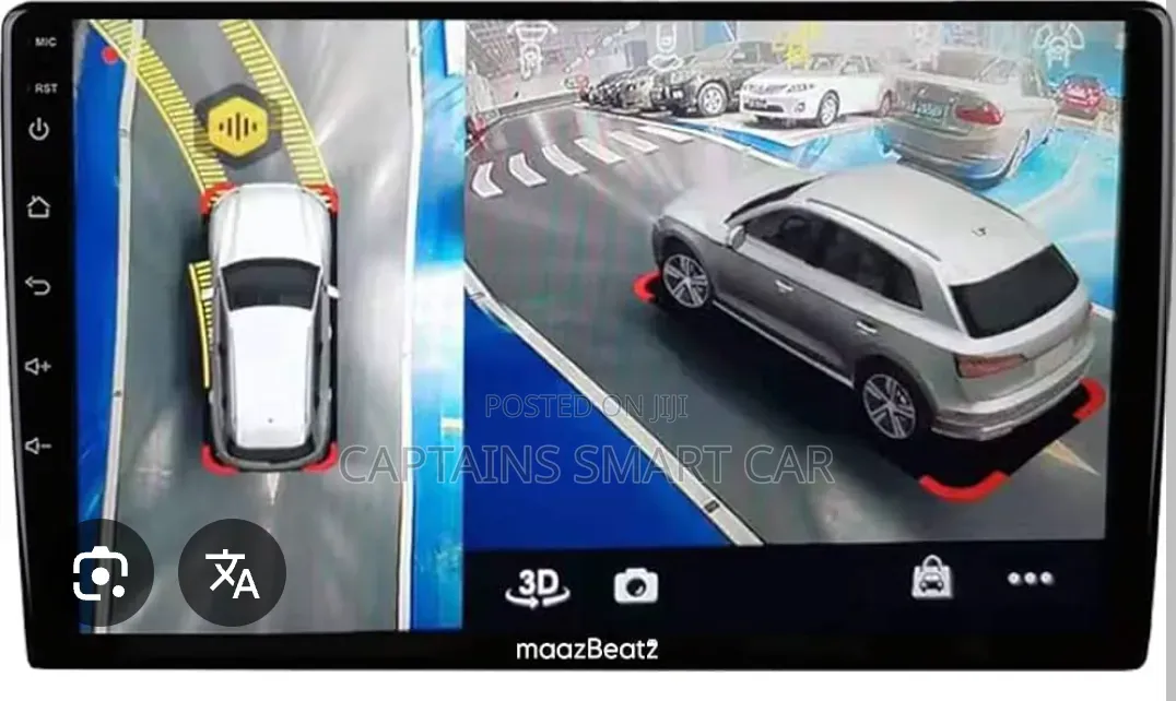 Car Android Radio With 360 Degrees Cameras Supported by All Cars