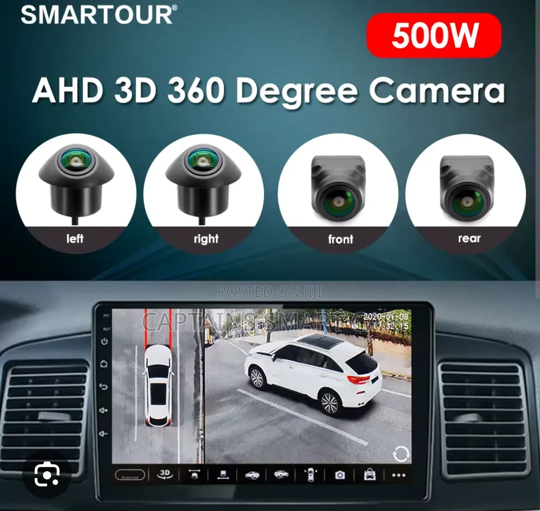 Car Android Radio With 360 Degrees Cameras Supported by All Cars