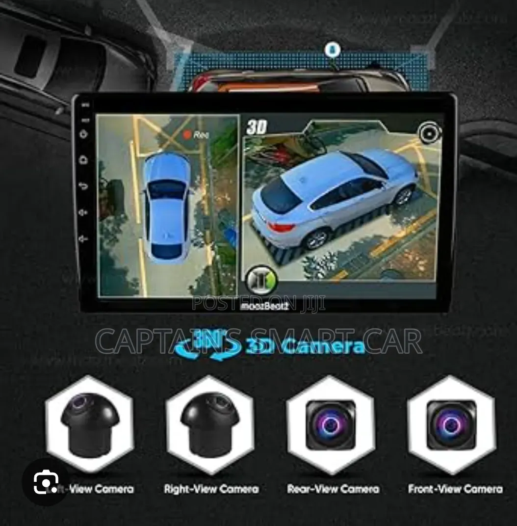 Car Android Radio With 360 Degrees Cameras Supported by All Cars