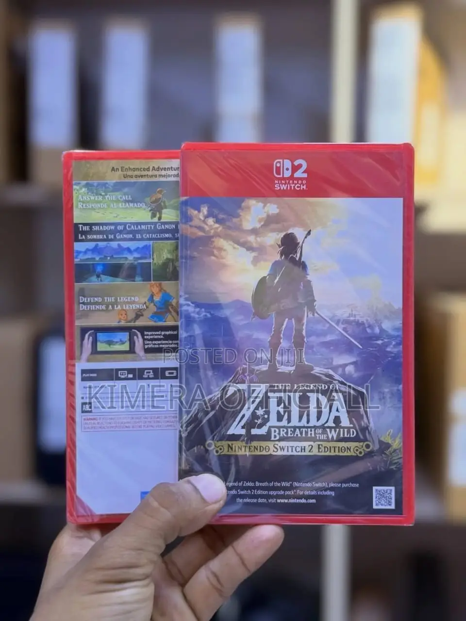 The Legend of Zelda Breath of the Wild Game for Nintendo Switch