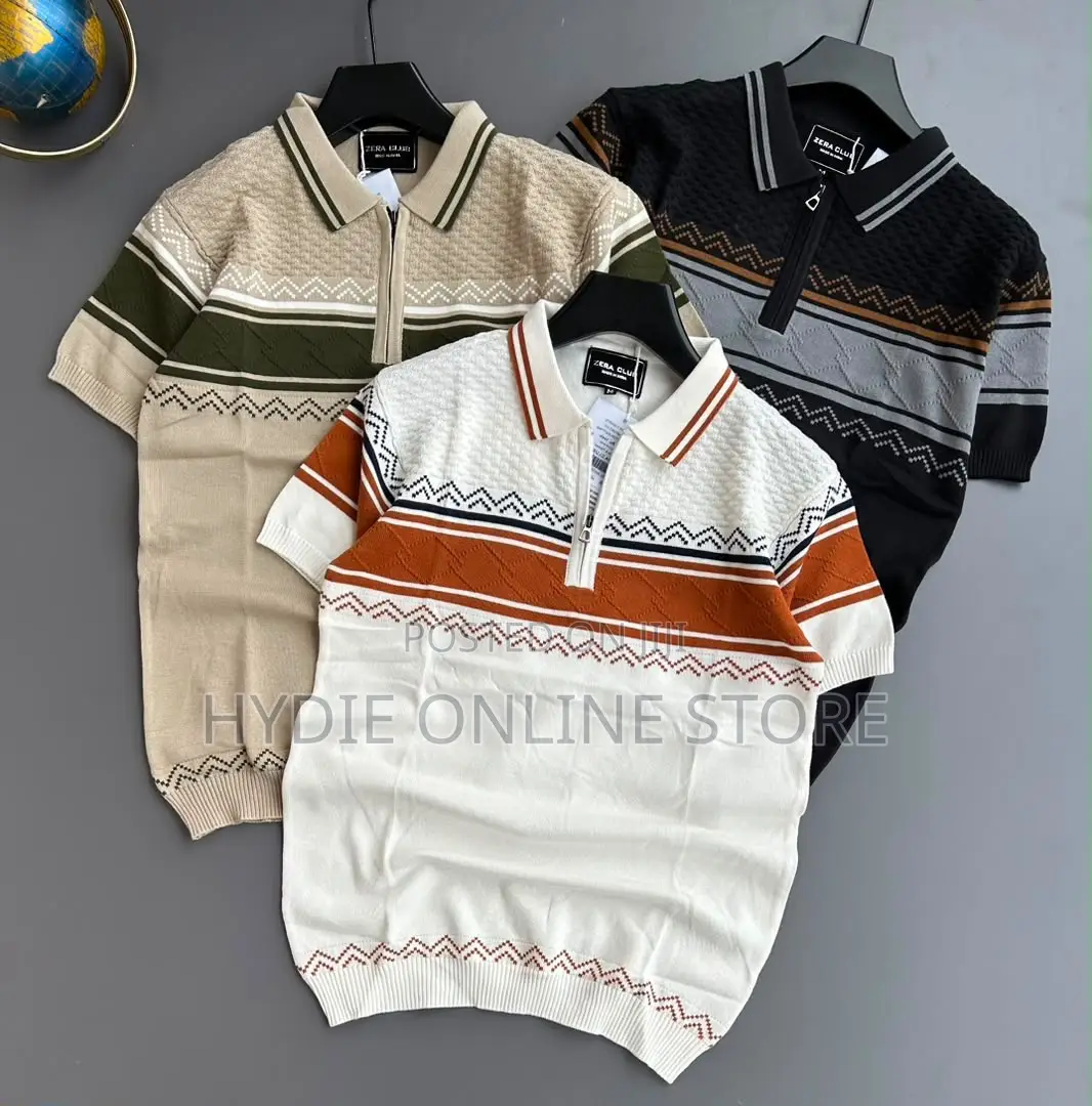 Turkish Half Zip Tshirts