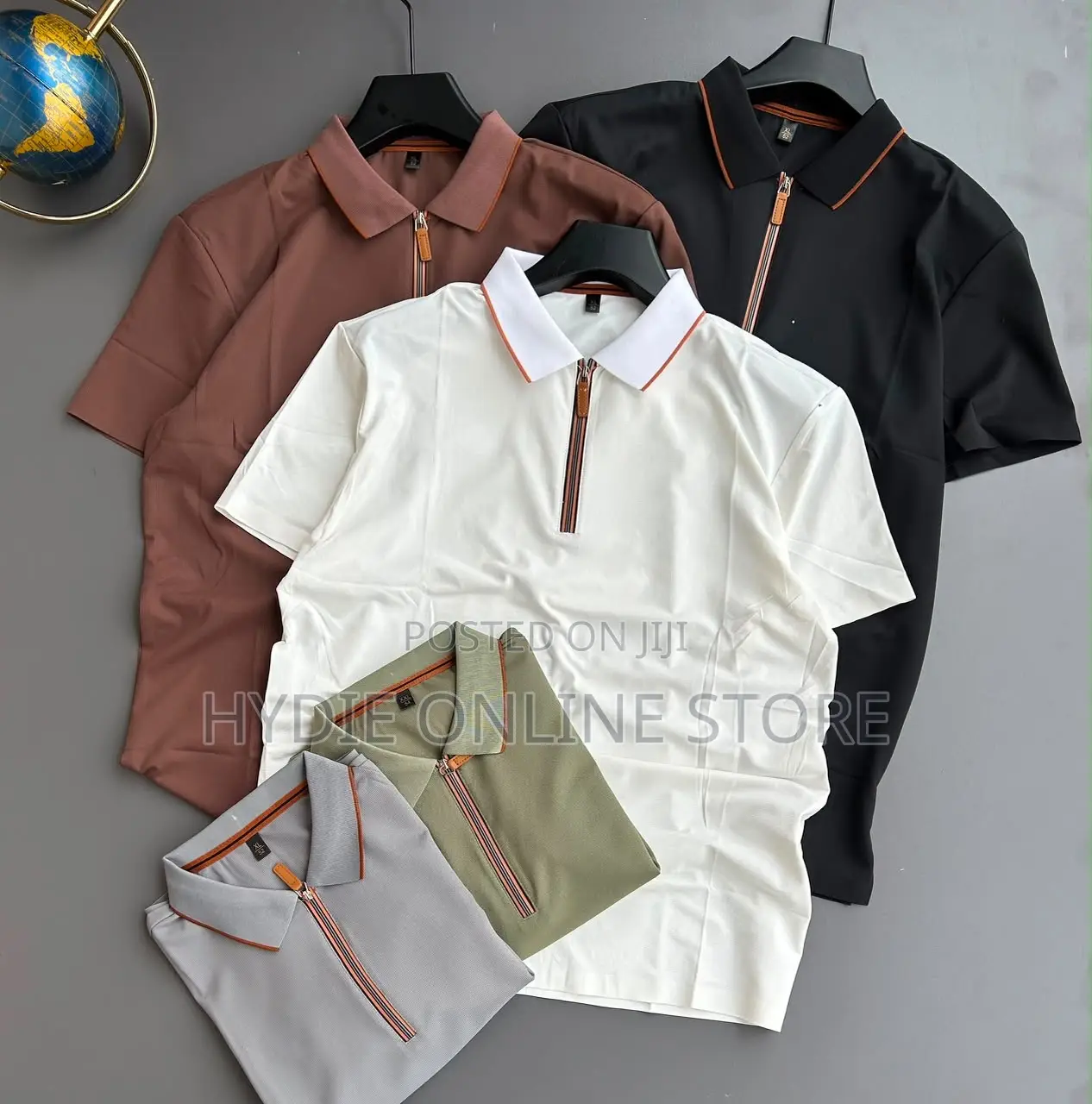 Turkish Half Zip Tshirts