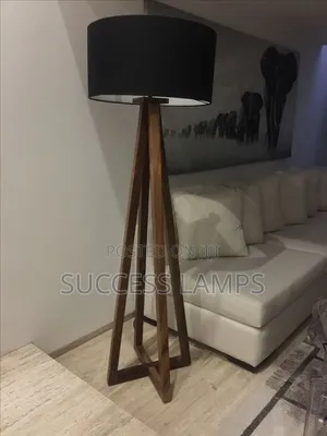 Four Stand Wooden Floor Lamps