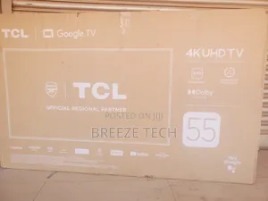 55" TCL Google Tv