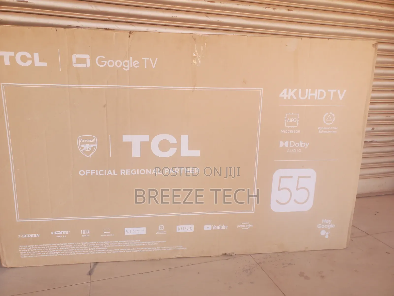 Andriod Tv 55" TCL