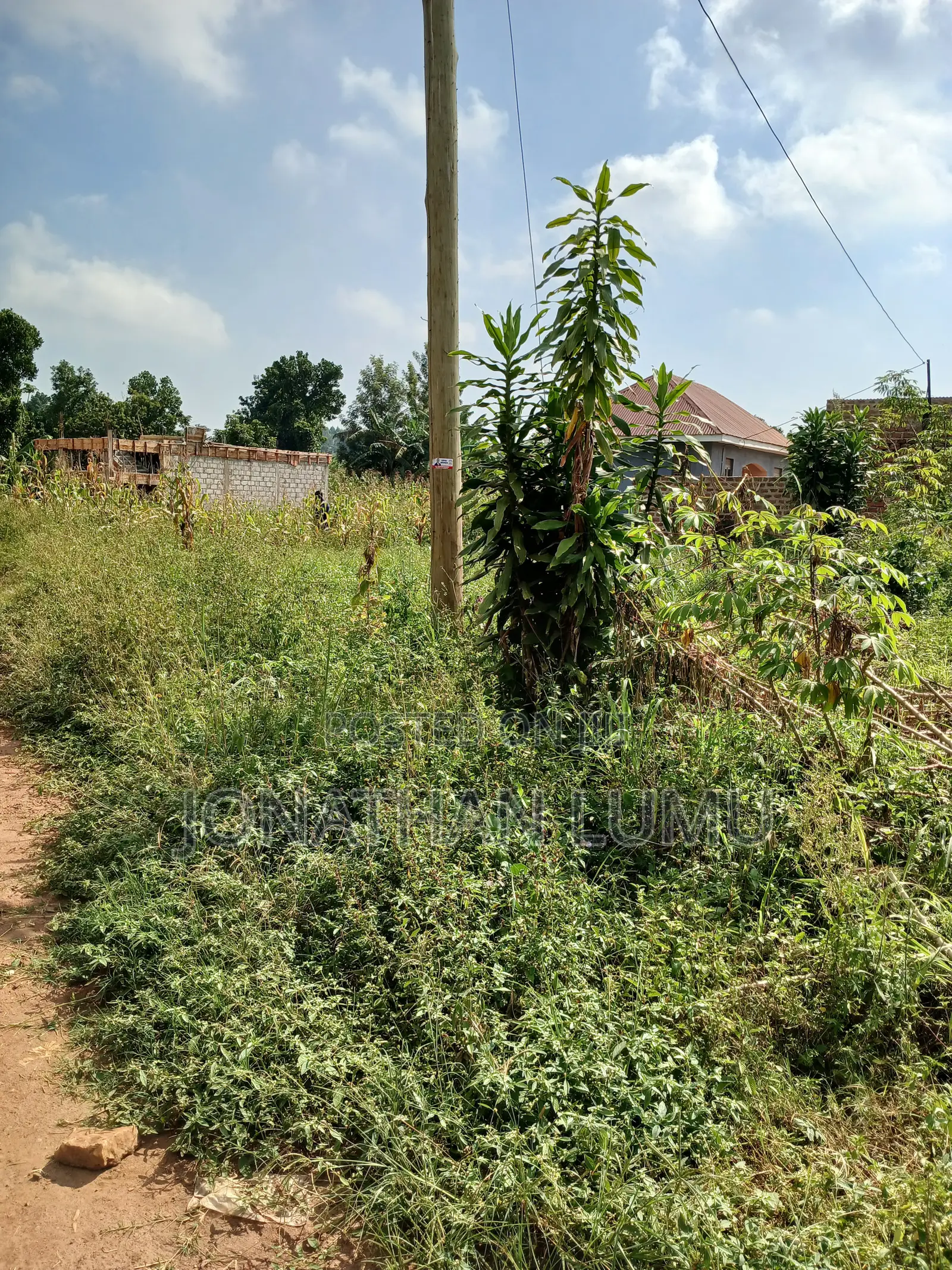 Land At Matugga Kavule. 3km From The Main Road