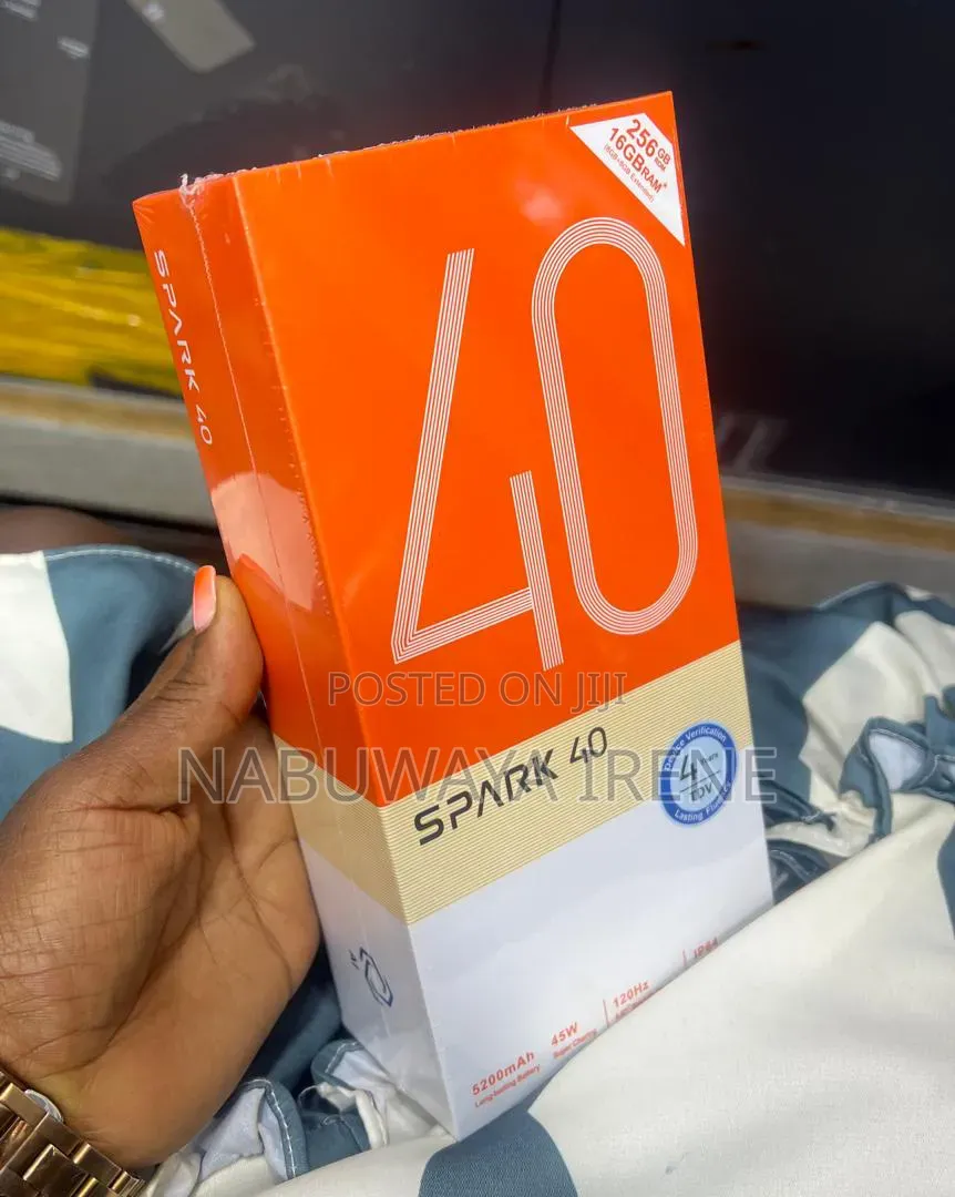 New Tecno Spark 40 256 GB Rose Gold