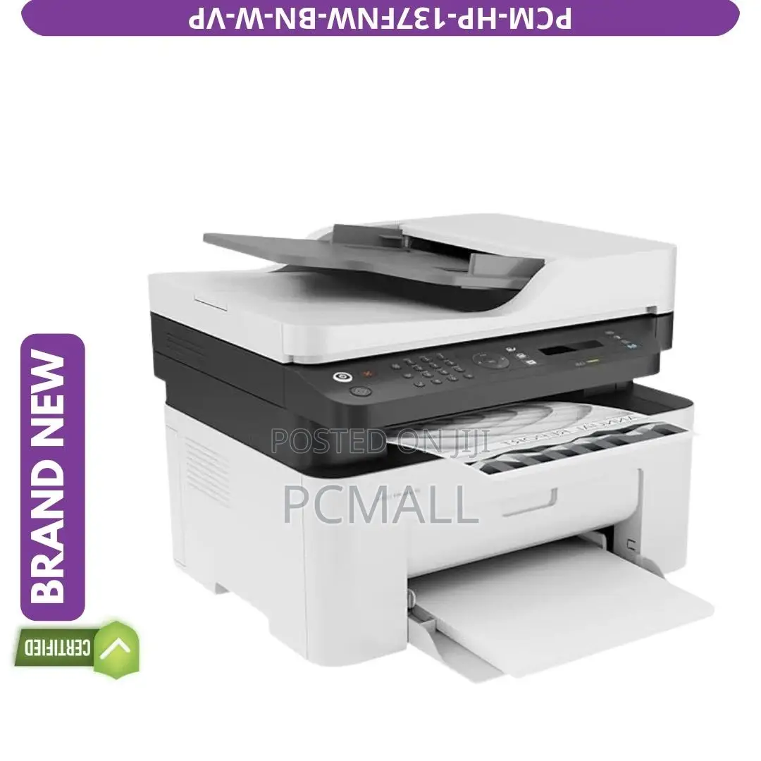 Hp Laser MFP 137fnw Brand New Wifi Printer Value Pack