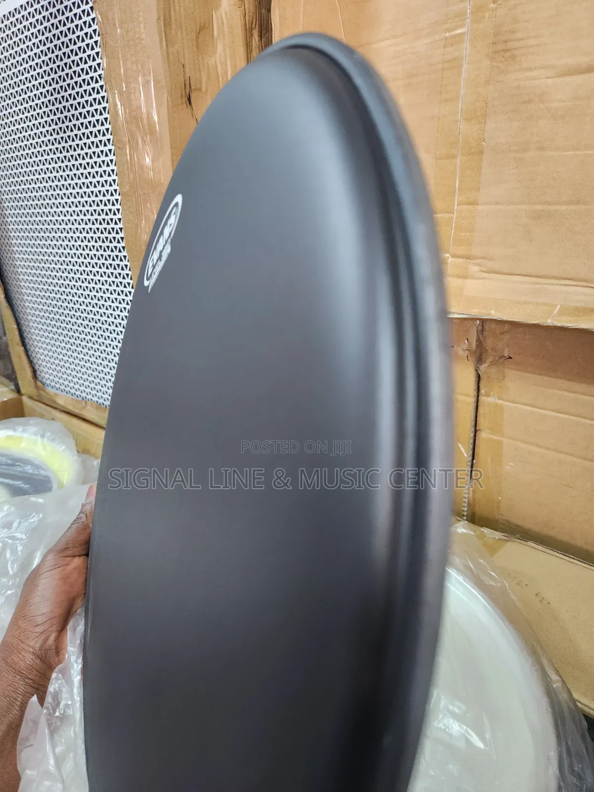 Drum Skin Snare Black 14inch Coated
