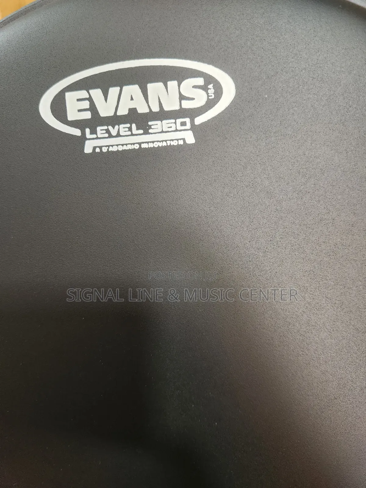 Drum Skin Snare Black 14inch Coated