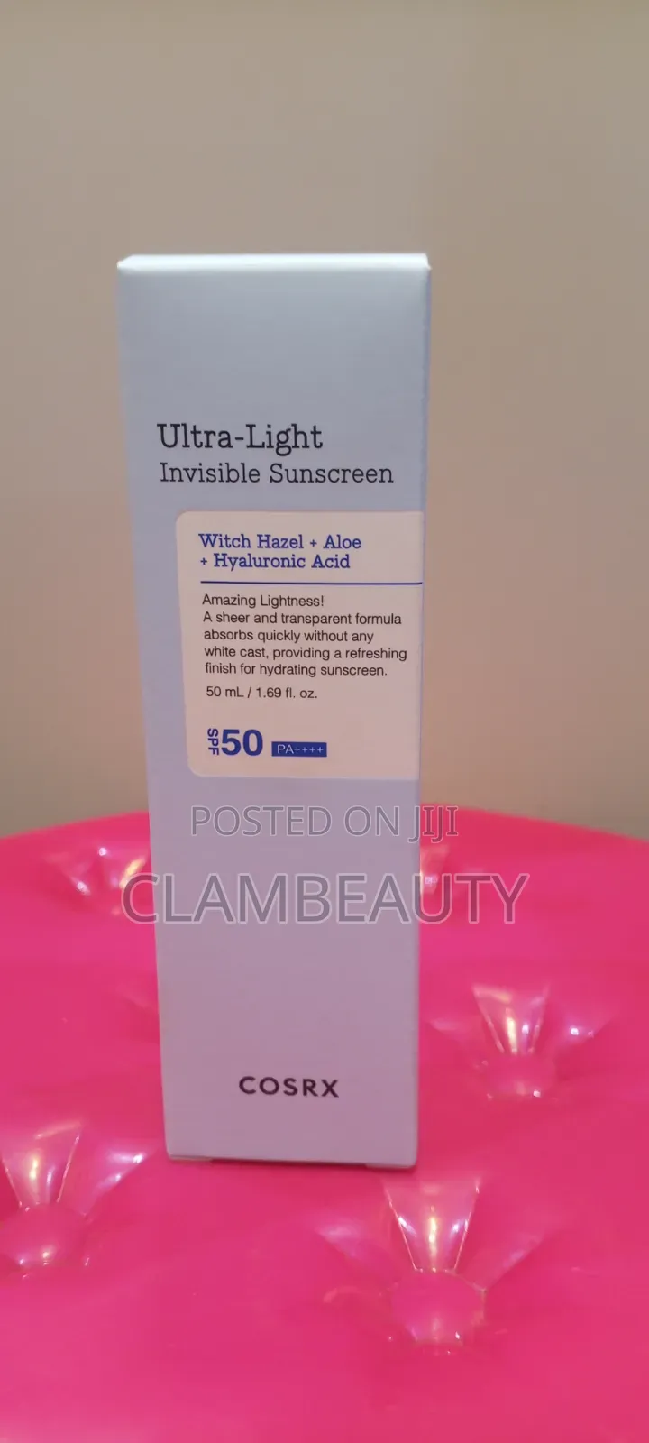 Ultra - Light Invisible Sunscreen Spf50