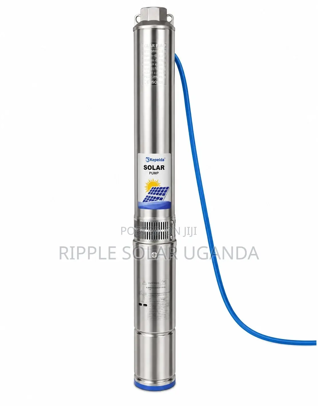 600W Solar Water Pump – 85m Head 4,000l/H 48V DC