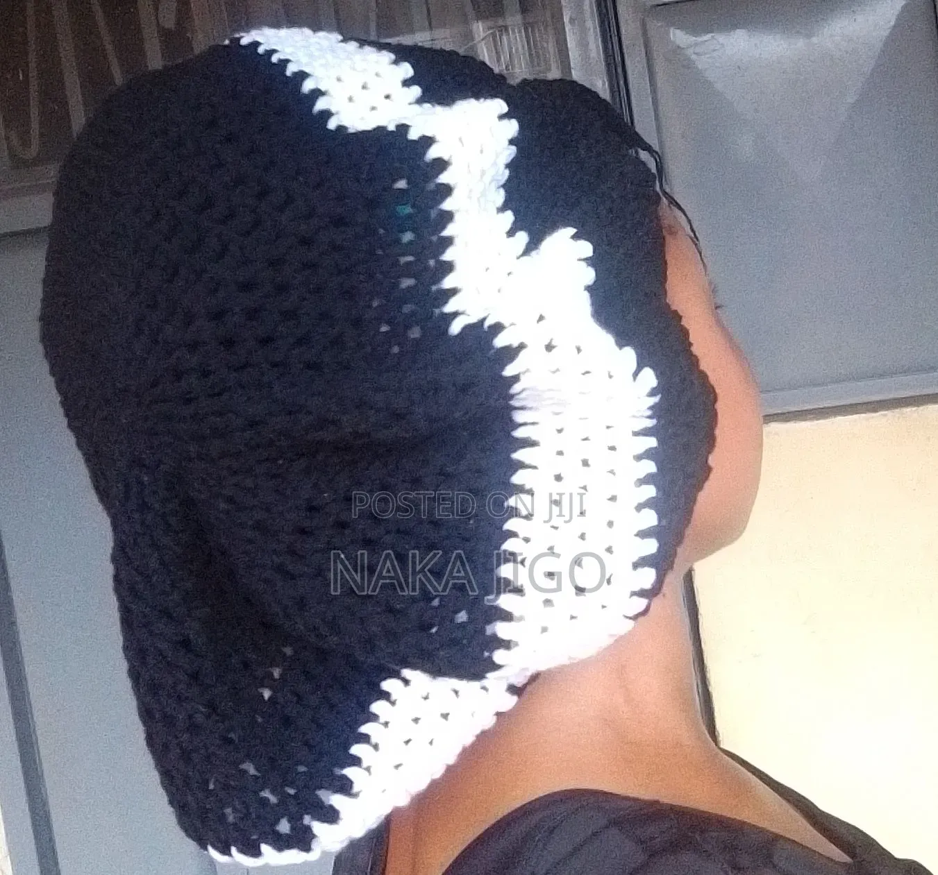 Crochet Hair Bonnet