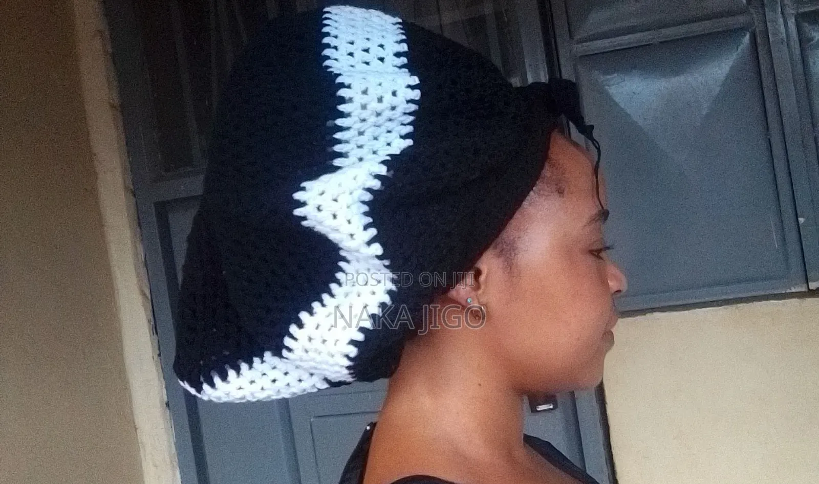 Crochet Hair Bonnet