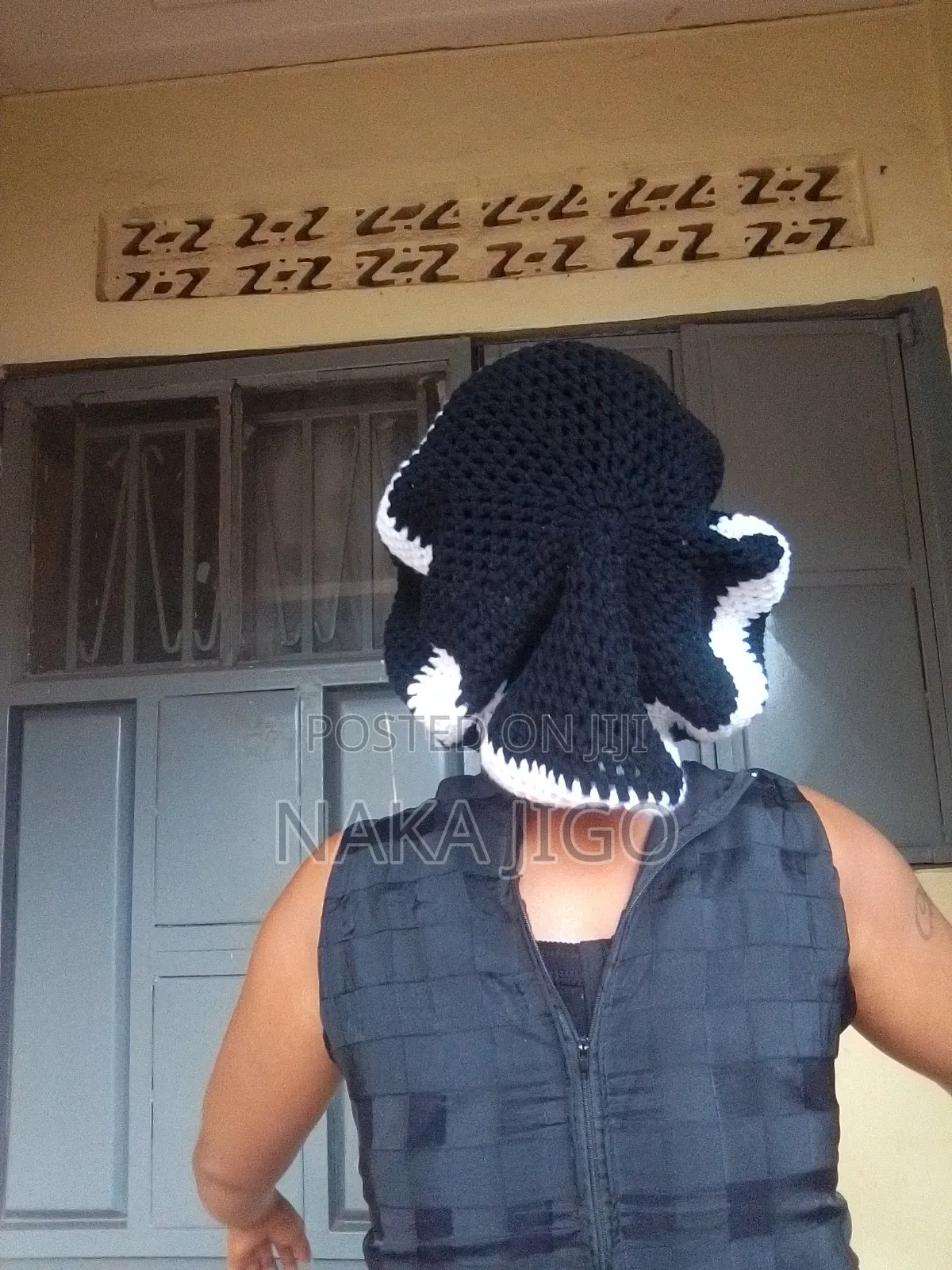 Crochet Hair Bonnet