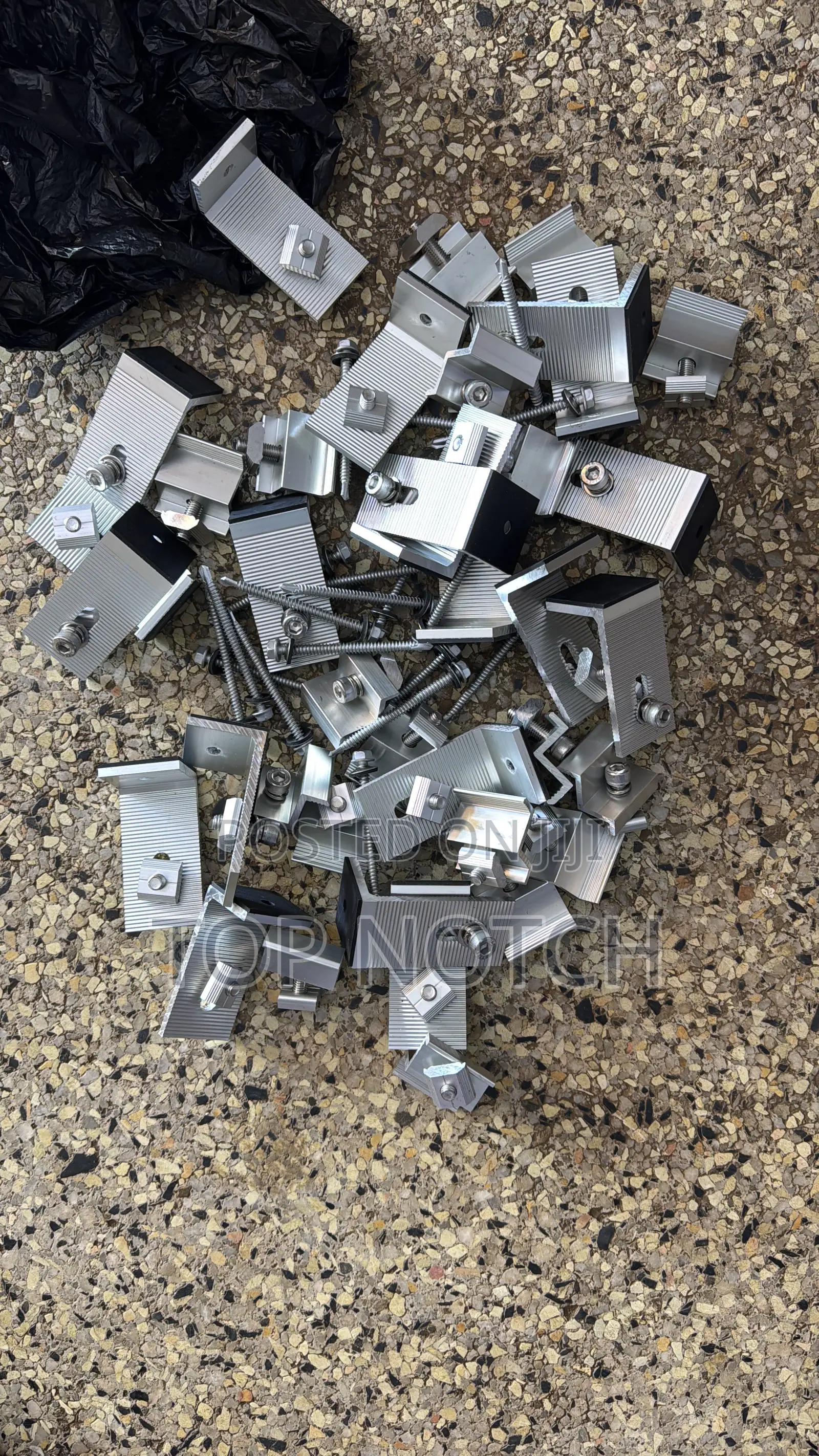 Aluminum Panel Rails With All Accessories