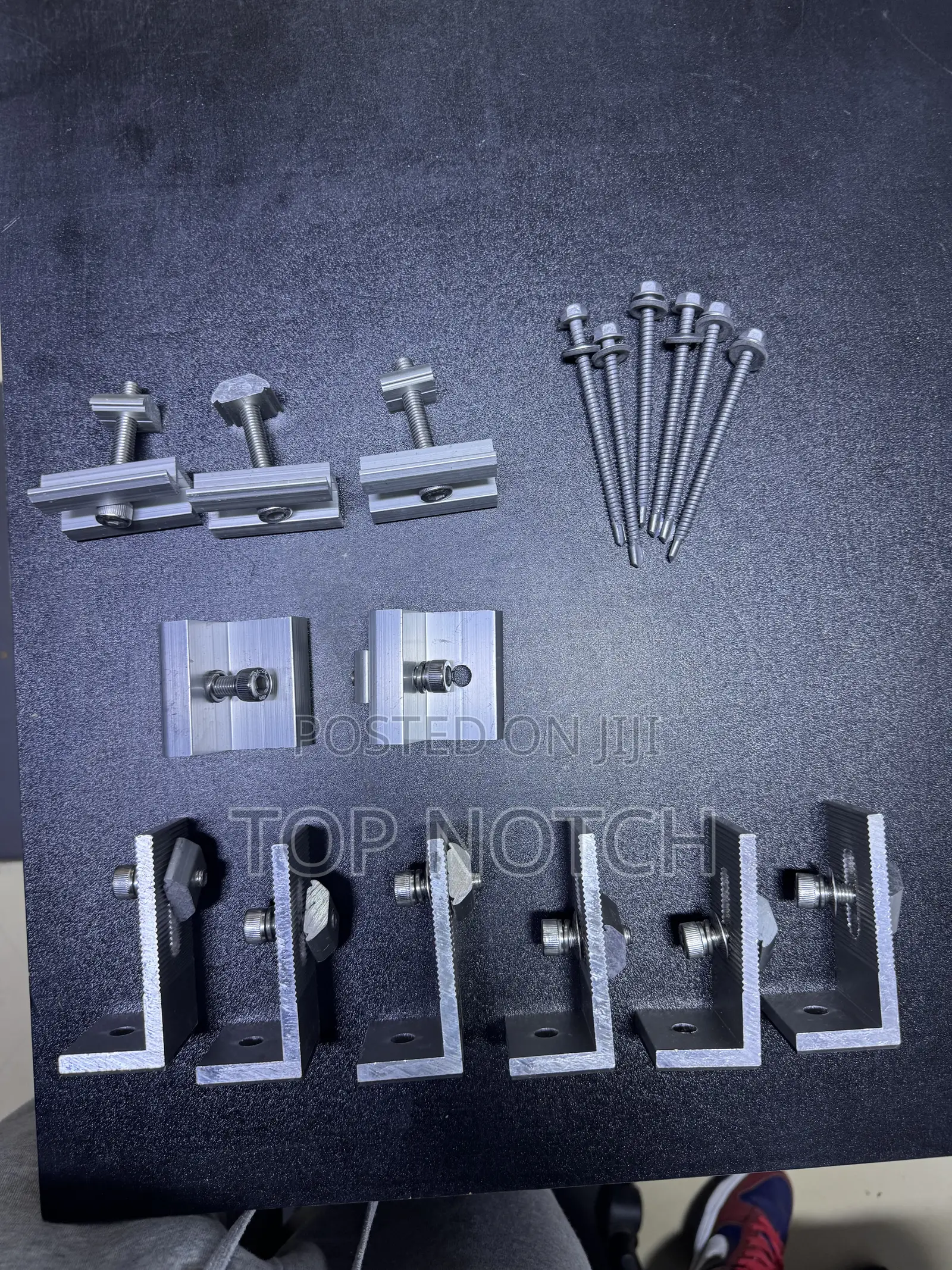 Aluminum Panel Rails With All Accessories