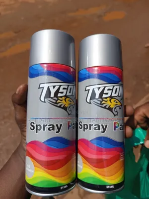 Spray Paint Grey Gray Aluminum Tyson 315ml