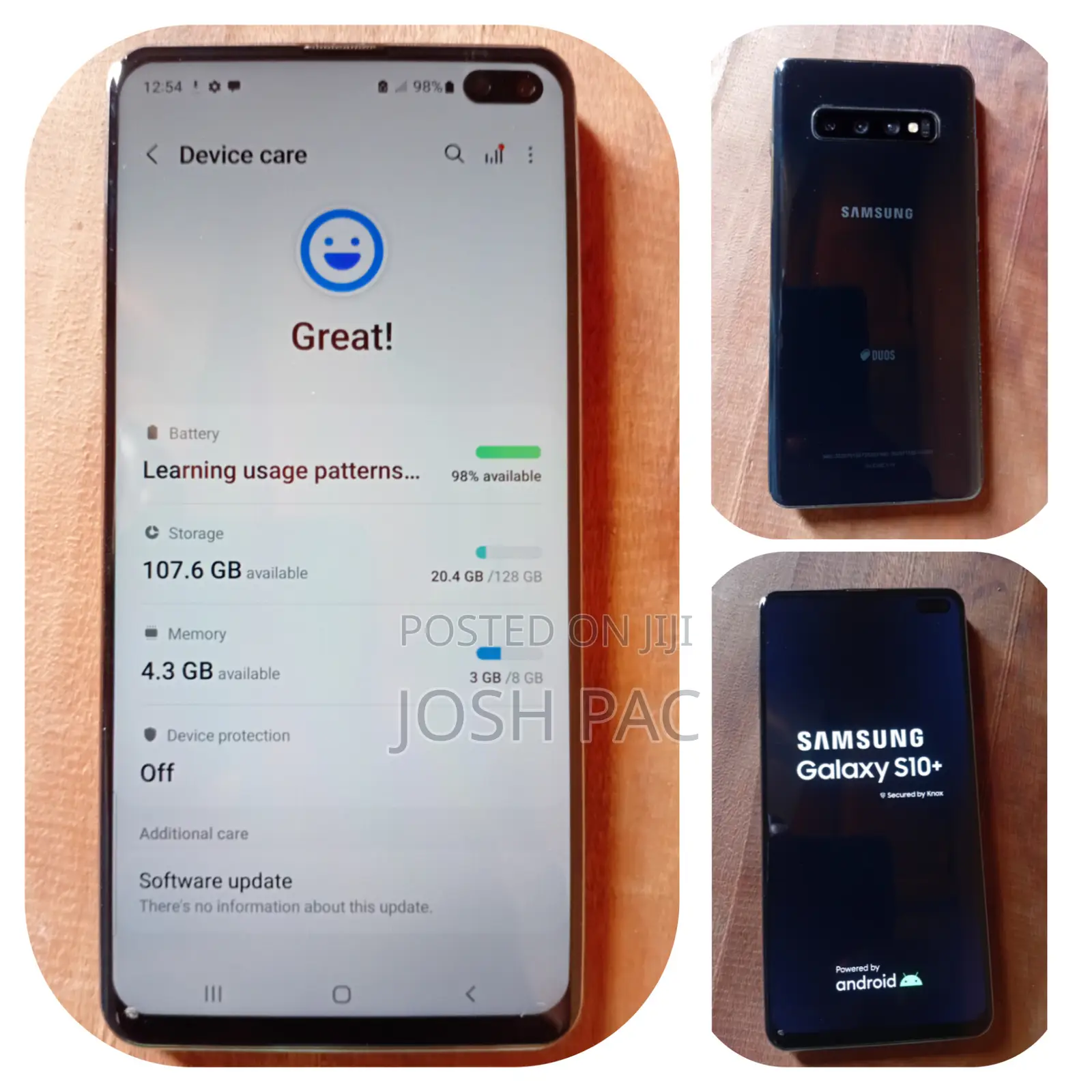 Samsung Galaxy S10 Plus 128 GB Black