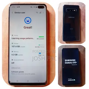Samsung Galaxy S10 Plus 128 GB Black