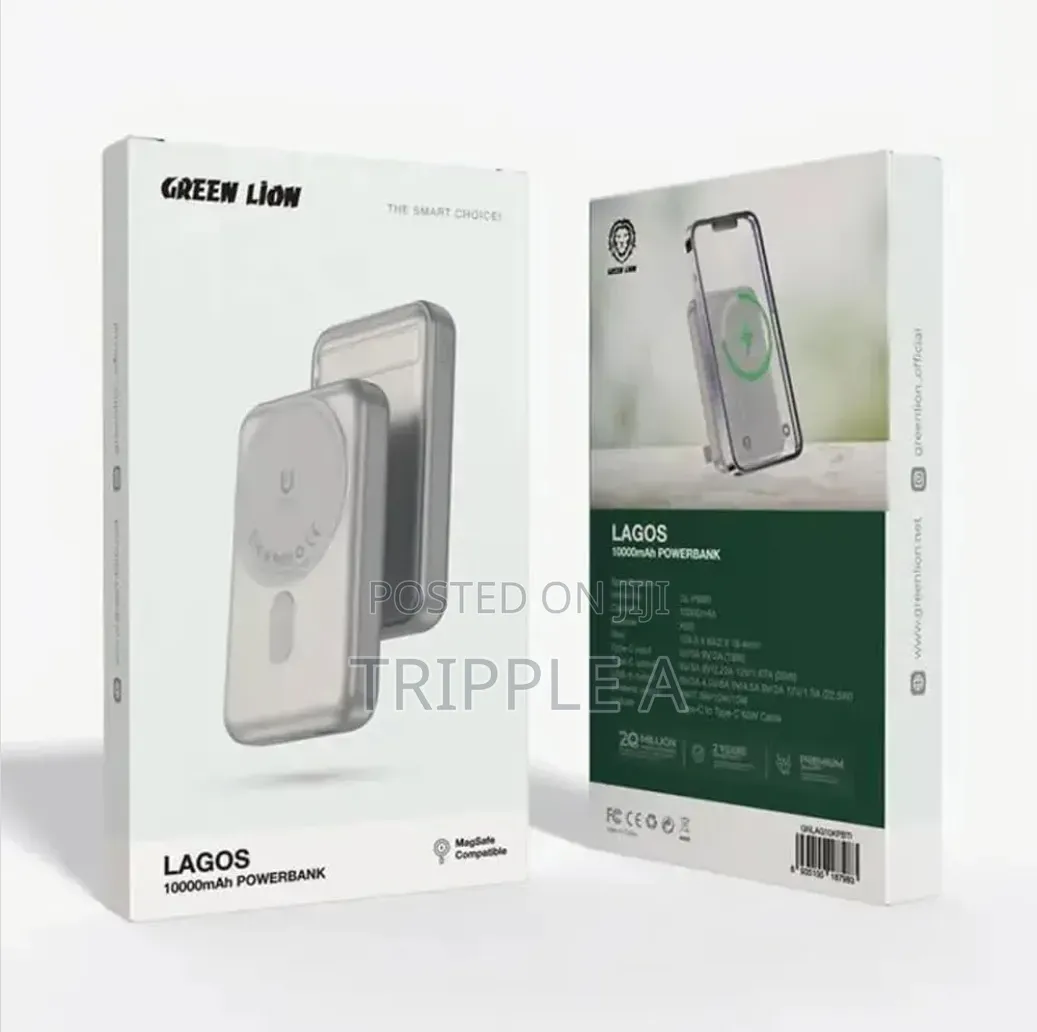 Green Lion 10,000mah Magsafe
