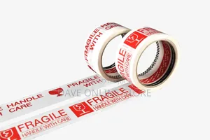 10m Fragile L Adhesive Tape Strong Roll Permanent Warning Tape
