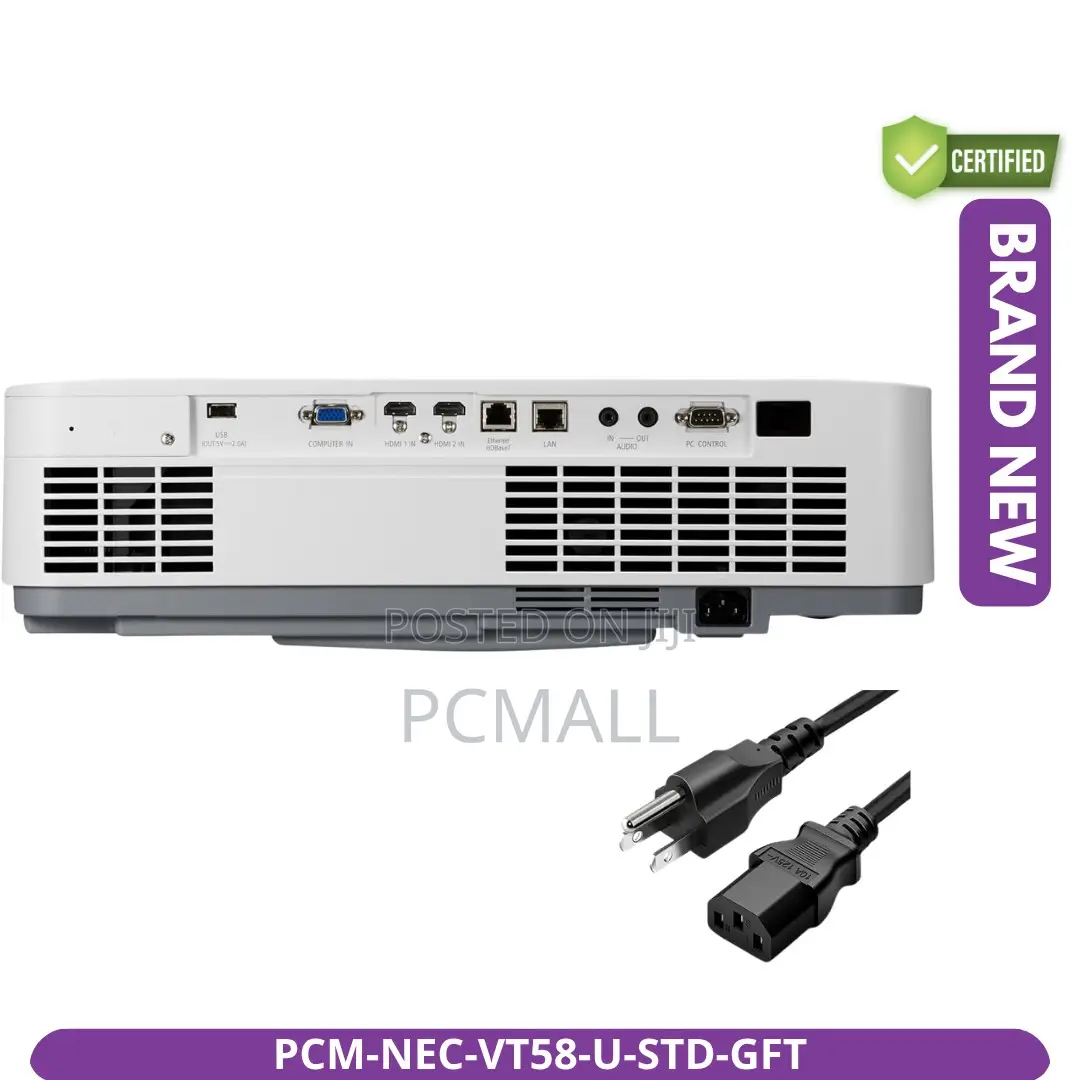 Nec Vt58 Data Projector Used + Free Power Cable