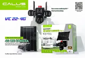 Calus Vc22-4g, Ai Solar Camera, Ultra Hd,3mp in All the 3 Lenses